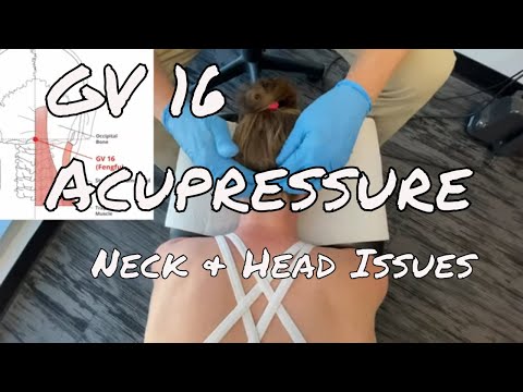 GV 16 Acupressure: Neck &amp; Head Issues