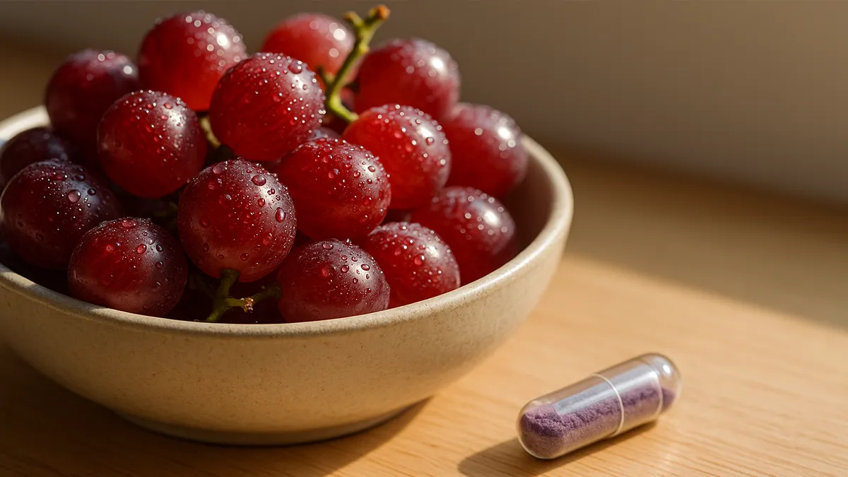 רסברטרול: נוגד החמצון שמחזק את הלב - ומאט את קצב ההזדקנות