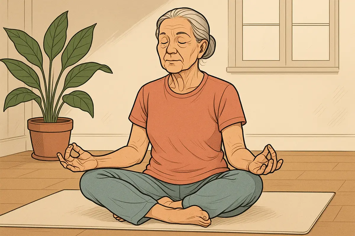 יוגה בגיל השלישי - הדרך הטבעית לשמור על עצמות חזקות ומפרקים בריאים