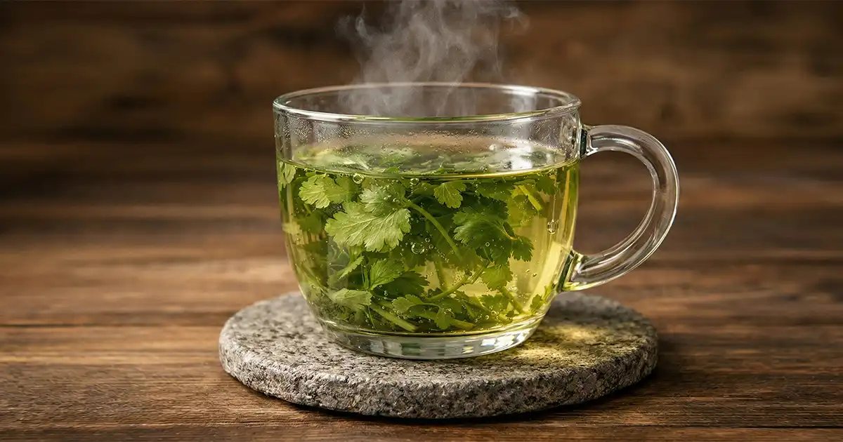 לא רק לסלט: זה מה שקורה לגוף כשמתחילים לשתות מי כוסברה