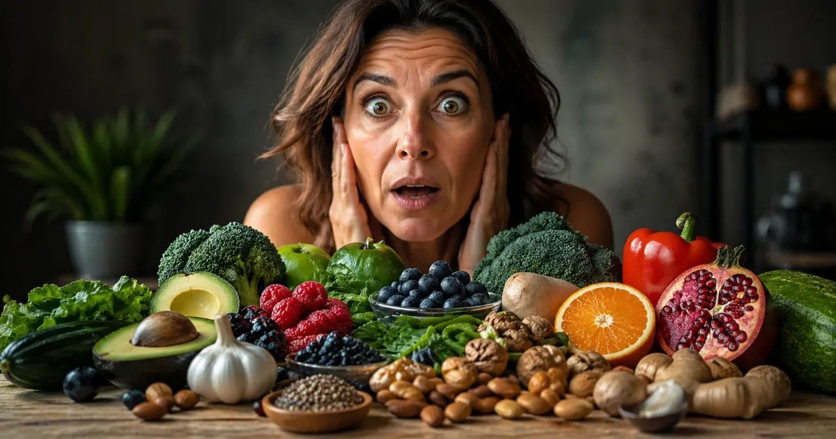 כל מי שעבר את גיל 40 צריך להתמיד לאכול את מזונות העל האלה