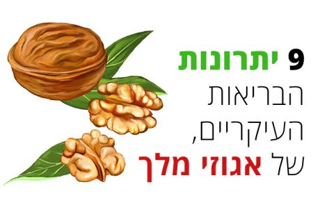 אגוזי מלך, 9 מיתרונות הבריאות שכדאי לכם להכיר