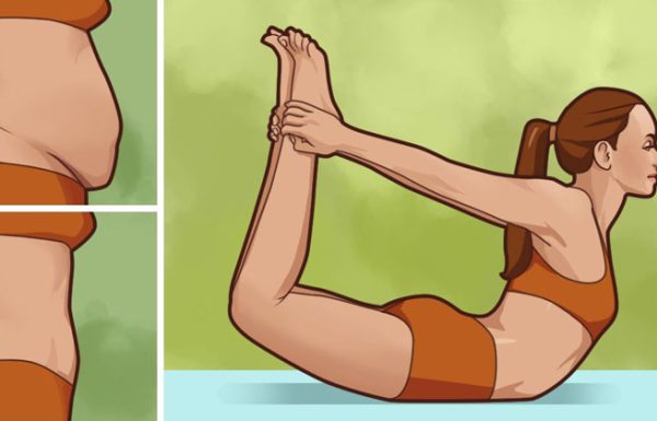 יוגה – 10 תרגילי פשוטים להורדת השומן בבטן
