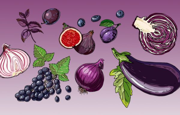 יתרונות בריאותיים ומפתיעים מאכילת פירות וירקות סגולים