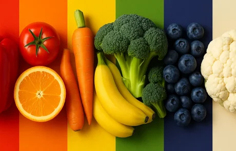 ירוק לניקוי רעלים, אדום ללב: הכירו את שפת הצבעים של הפירות והירקות